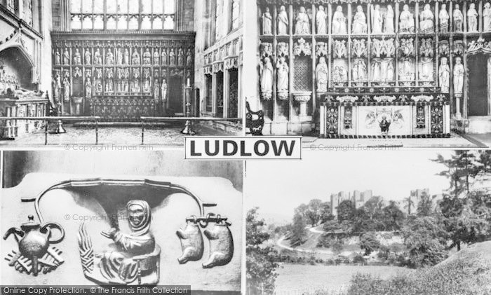 Photo of Ludlow, Composite c.1950