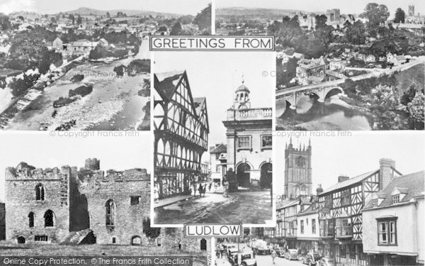 Photo of Ludlow, Composite c.1955