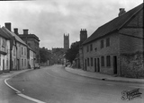 Corve Street And Fox's Almshouses 1949, Ludlow