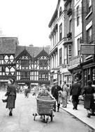 Delivery Boy, High Street c.1950, Ludlow