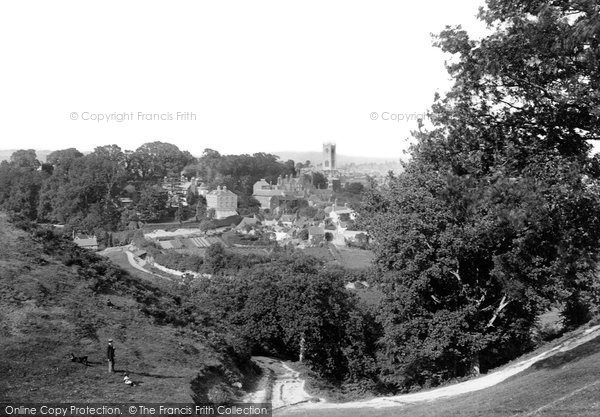 Photo of Ludlow, Dinham 1892
