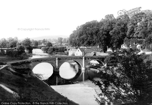Photo of Ludlow, Dinham Bridge 1892
