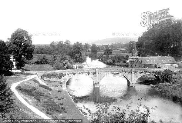 Photo of Ludlow, Dinham Bridge 1896