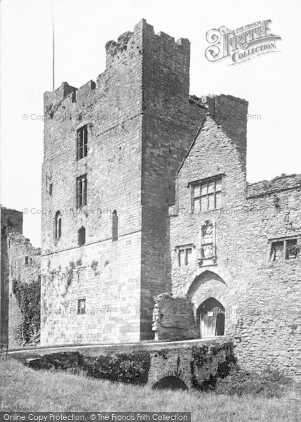 Photo of Ludlow, Entrance To The Castle c.1935