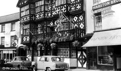 Feathers Hotel c.1960, Ludlow