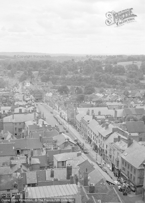 Photo of Ludlow, From The Church Tower 1949