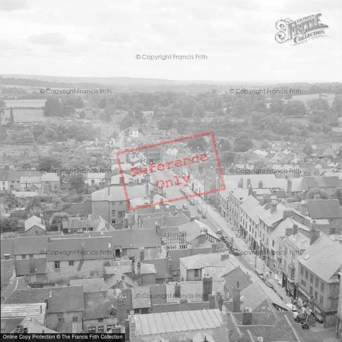 Photo of Ludlow, From The Church Tower 1949