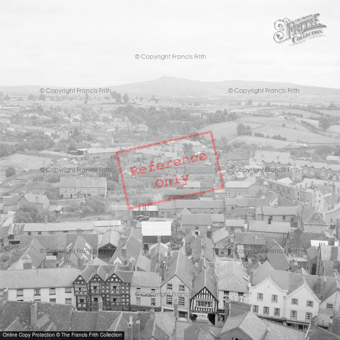 Photo of Ludlow, From The Church Tower 1949