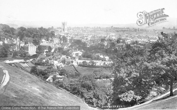 Photo of Ludlow, From Whitcliff 1892