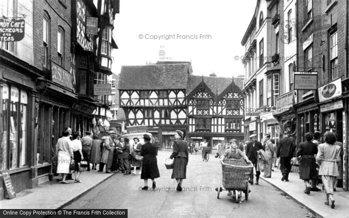 Photo of Ludlow, High Street c.1950