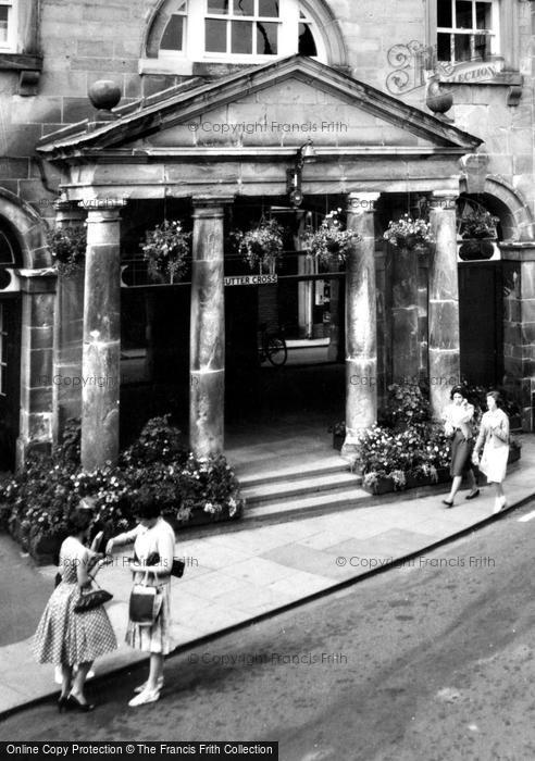 Photo of Ludlow, Ladies At The Butter Cross c.1960