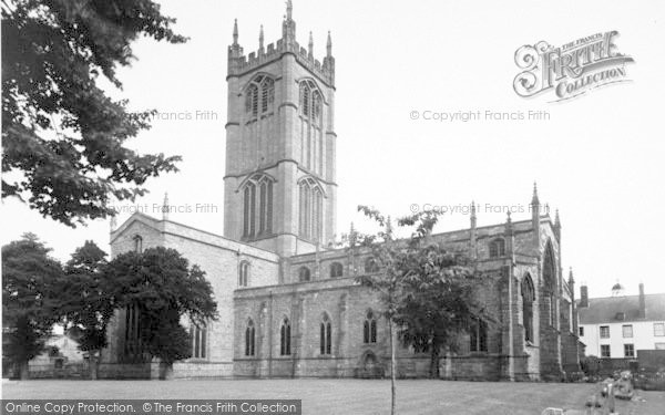 Photo of Ludlow, Parish Church c.1960