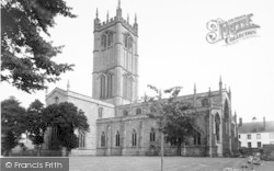 Parish Church c.1960, Ludlow