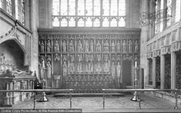 Photo of Ludlow, Parish Church, The High Altar c.1955