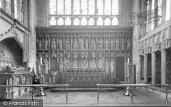 Parish Church, The High Altar c.1955, Ludlow