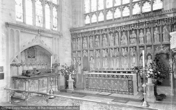 Photo of Ludlow, Parish Church, The High Altar c.1960