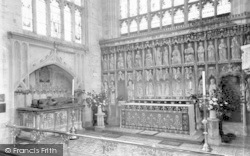 Parish Church, The High Altar c.1960, Ludlow