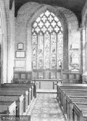 Parish Church, The Lady Chapel c.1960, Ludlow