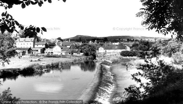 Photo of Ludlow, River And Clee Hill c.1960