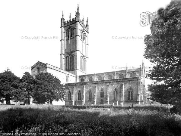 Photo of Ludlow, St Laurence's Church From The North West 1923