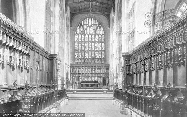 Photo of Ludlow, St Laurence's Church Interior 1896