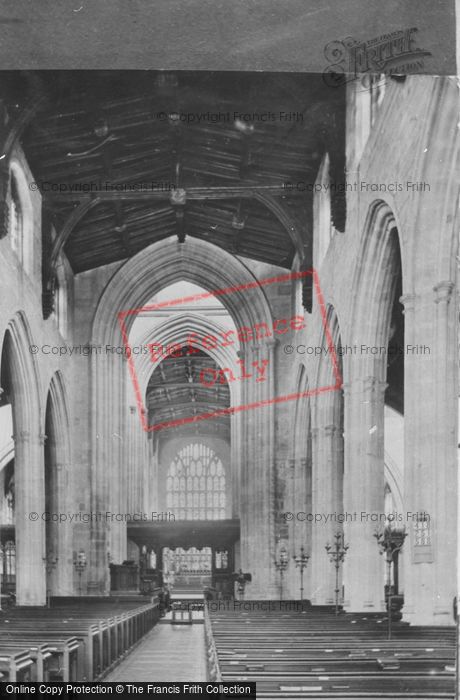 Photo of Ludlow, St Laurence's Church, Nave East 1892