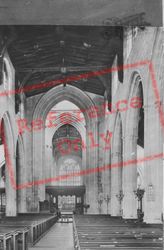 St Laurence's Church, Nave East 1892, Ludlow