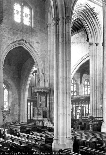 Photo of Ludlow, St Laurence's Church Pulpit 1911