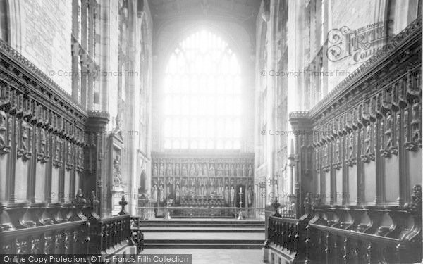 Photo of Ludlow, St Laurence's Church, The Choir And Chancel 1949