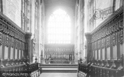 St Laurence's Church, The Choir And Chancel 1949, Ludlow