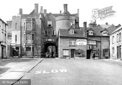 The Broad Gate c.1955, Ludlow