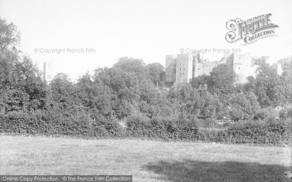 Photo of Ludlow, The Castle And Church 1892