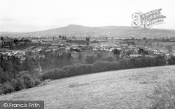The Castle And Clee Hill From The Whitecliff 1949, Ludlow