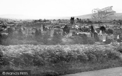 The Castle And Clee Hill From The Whitecliff c.1950, Ludlow