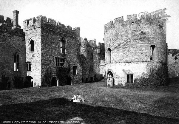 Photo of Ludlow, The Castle And The Round Chapel 1892