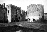 The Castle And The Round Chapel 1892, Ludlow