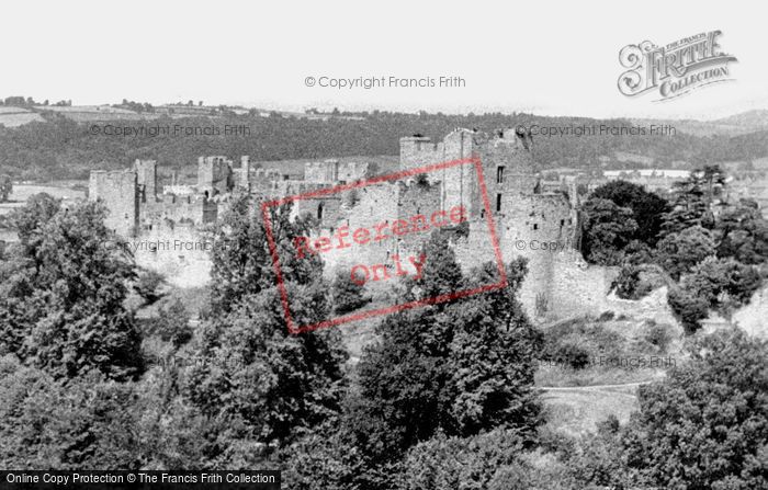 Photo of Ludlow, The Castle c.1955