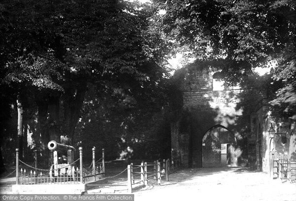 Photo of Ludlow, the Castle Entrance 1892