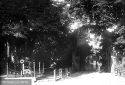 Ludlow, the Castle Entrance 1892