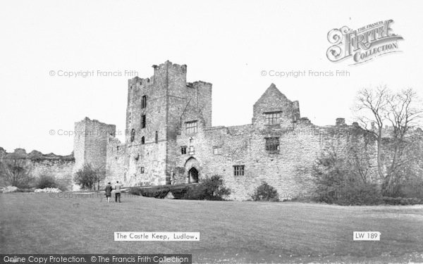 Photo of Ludlow, The Castle Keep c.1965