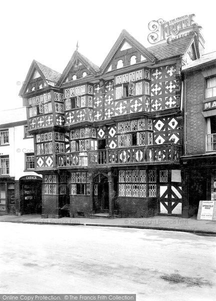 Photo of Ludlow, The Feathers Hotel 1925 - Francis Frith