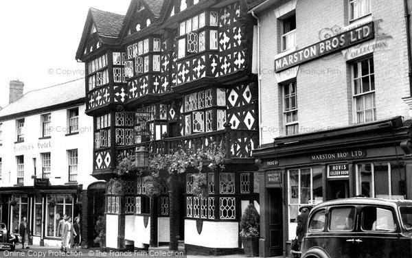 Photo of Ludlow, The Feathers Hotel c.1950