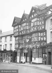 The Feathers Hotel c.1950, Ludlow