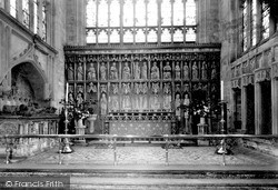 The High Altar, St Laurence's Church c.1960, Ludlow