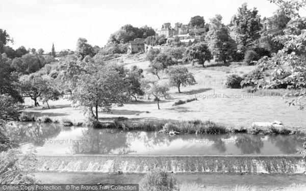 Photo of Ludlow, The River And Castle c.1960