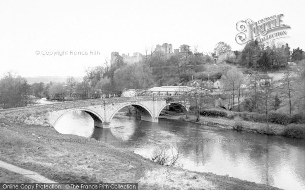 Photo of Ludlow, The Water Bridge c.1965