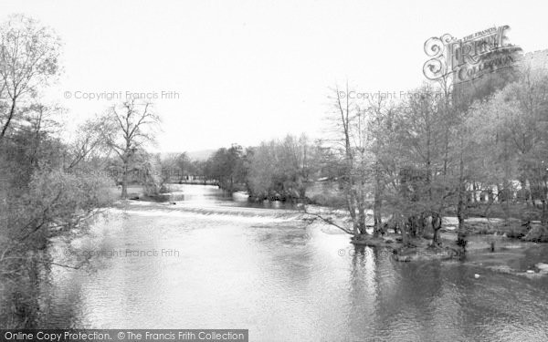 Photo of Ludlow, The Weir c.1965