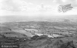 View From Clee Hill c.1955, Ludlow