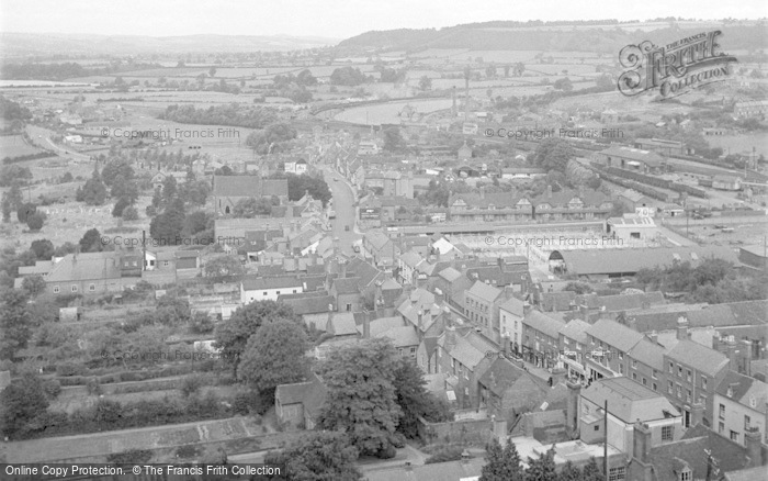 Photo of Ludlow, View From Parish Church Tower 1949