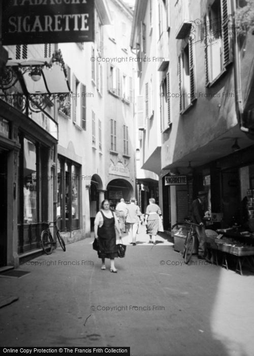 Photo of Lugano, Old Town c.1938